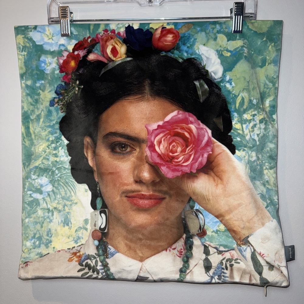 PAD Cushion Cover 17X17 Germany Home‎ Concept Frida Kahlo Inspiration Art Design
